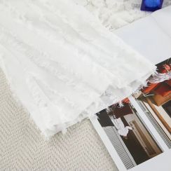 2 Pcs Womens Elegant White V Neck Design Elastic Waist Shorts Bathrobe Set