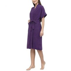 3 Pcs Fleece Fancy Women Bathrobe