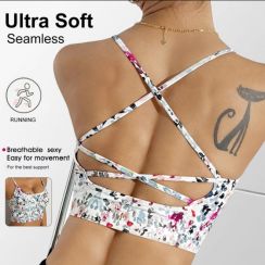 8 Pcs Seamless Breathable High Elastic Running Tight Exercise Yoga Top