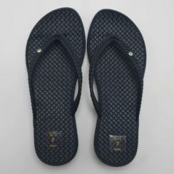 30 Prs Wholesale Womens Black Flip Flops For Home Use